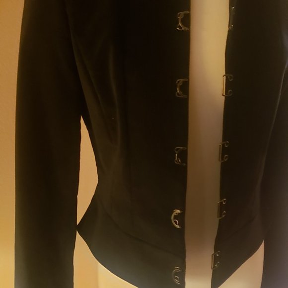 Antonio Melani Black Jacket Size 6 - Picture 4 of 16